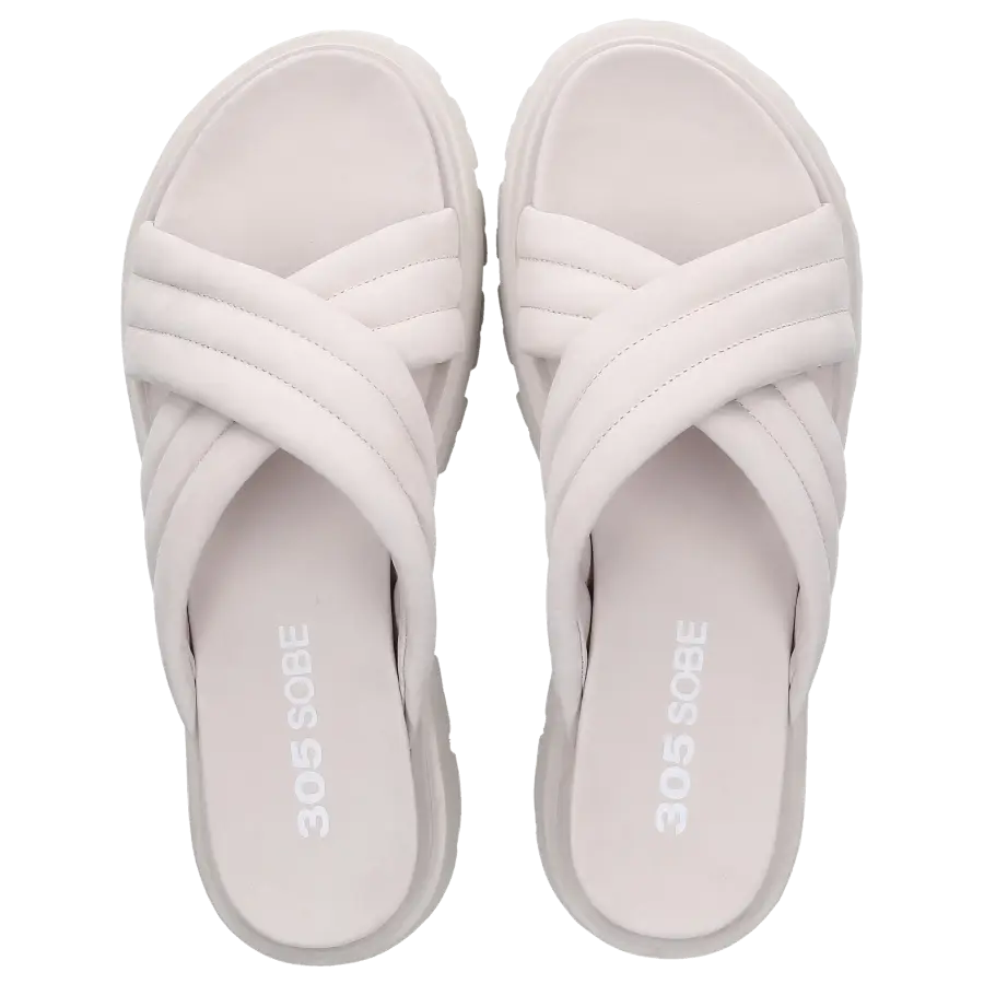 305 SOBE - Sandalen INA Nubukleder - grau