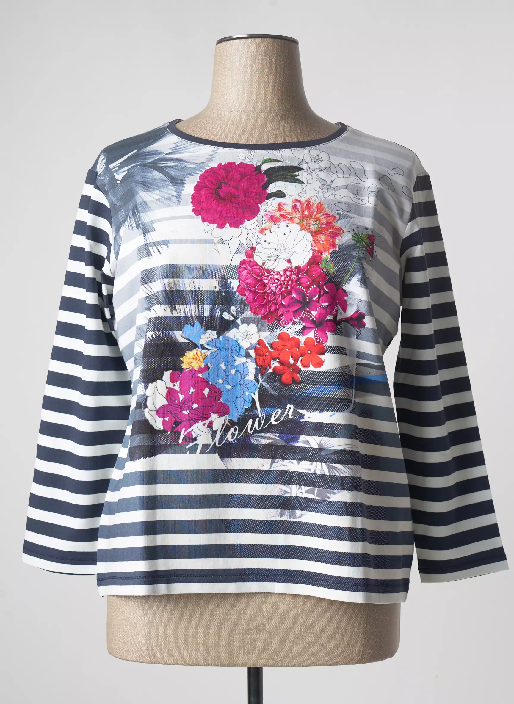 Thomas Rabe Tshirts Femme couleur bleu