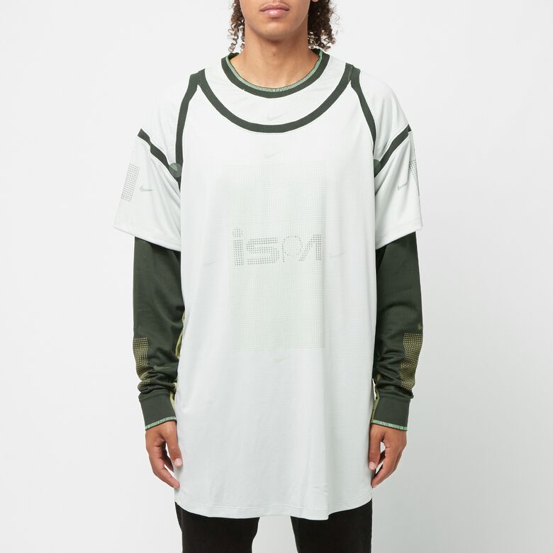 NIKE U NRG Ispa Longsleeve Top light silver/sequoia/alligator