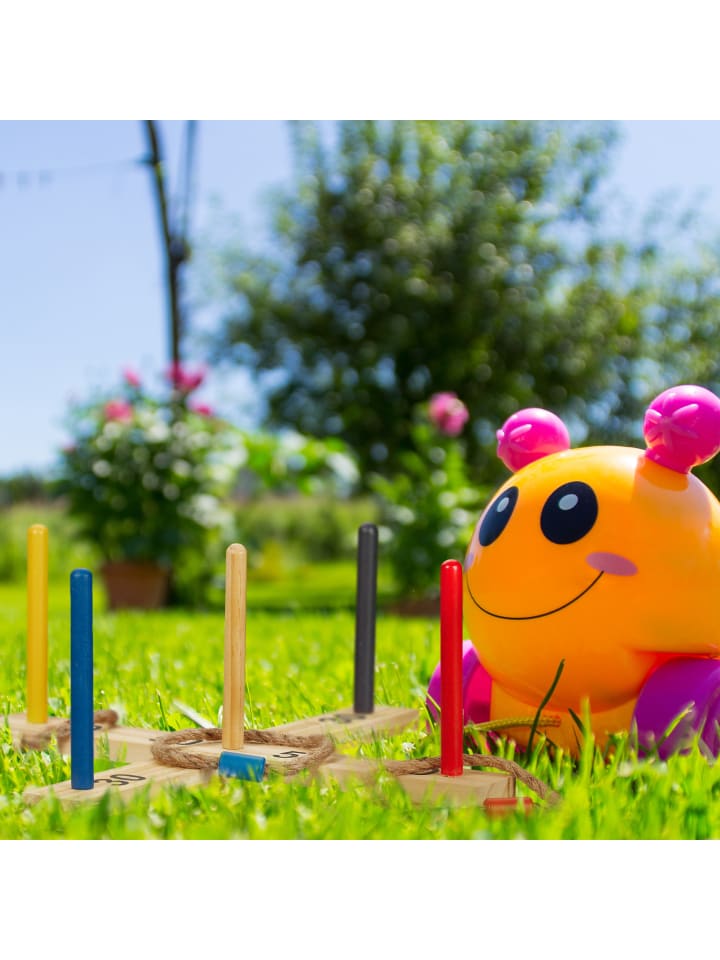 relaxdays Ringwurfspiel in Mehrfarbig günstig kaufen onesize