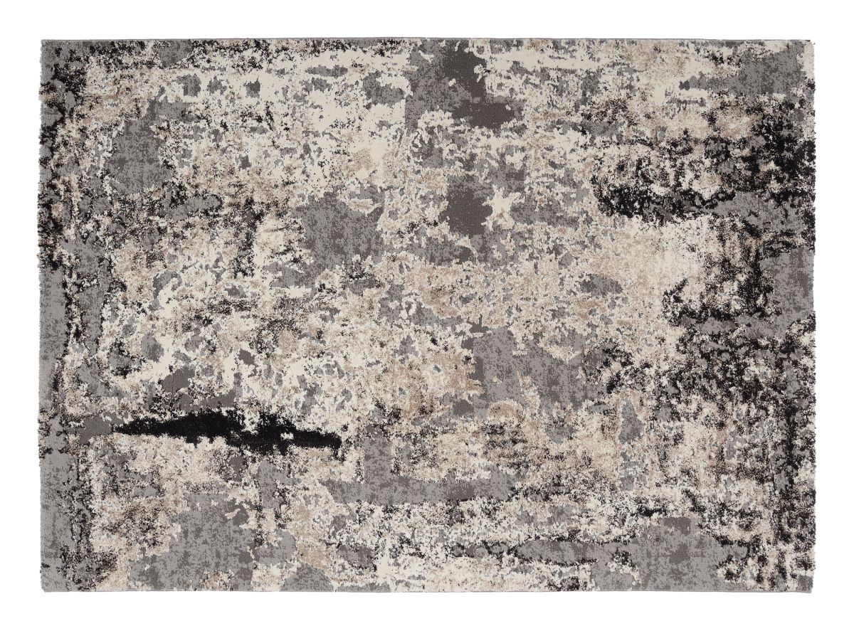 Webteppich Locri Hellgrau 65 x 130 cm