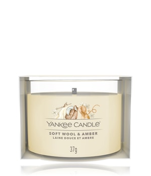 Yankee Candle Soft Wool & Amber Signature Single Filled Votive Duftkerze-37 g