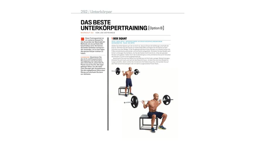 Die Men's Fitness Trainingsbibel