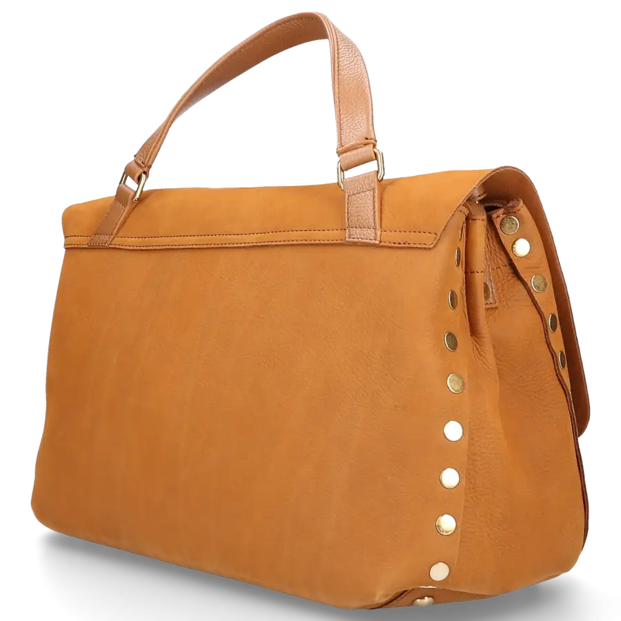 Zanellato - Schultertasche POSTINA M Braun - braun