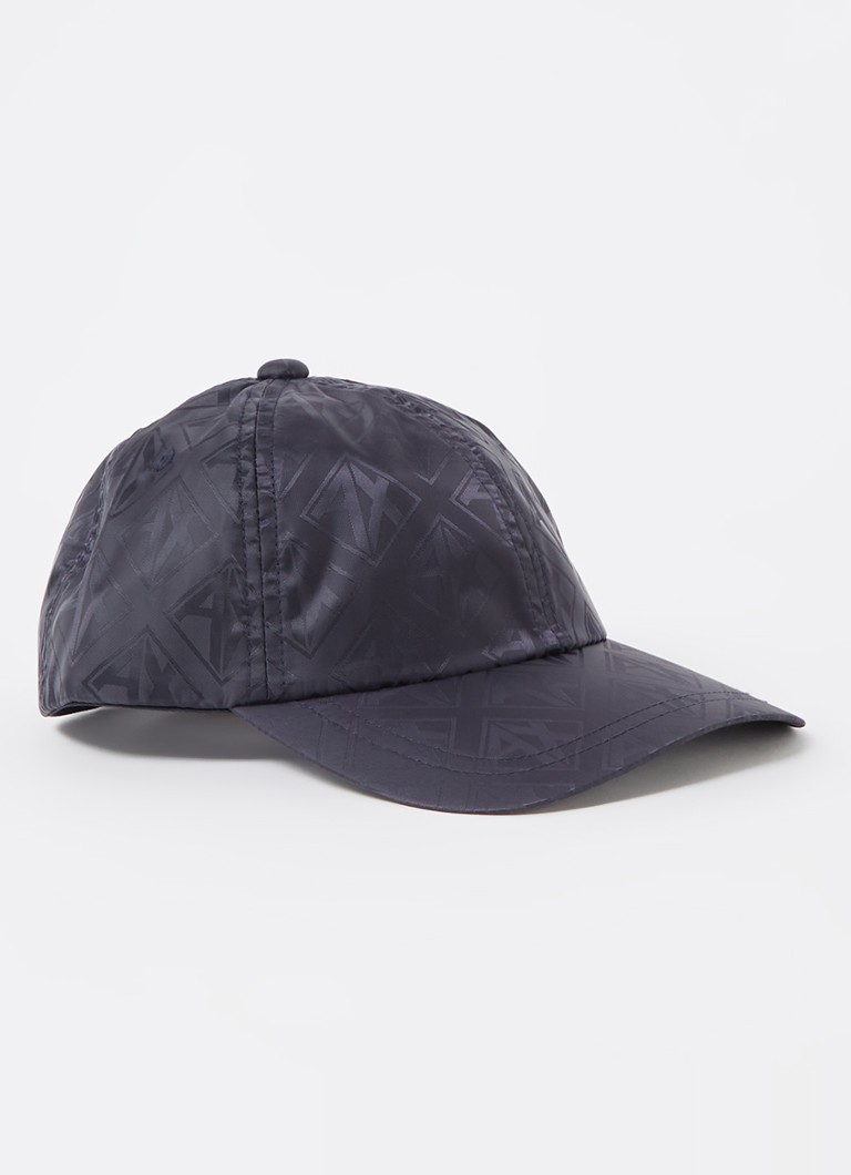 Armani Exchange cepure ar logotipa apdruku