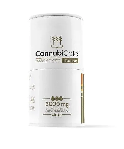 CannabiGold Intense 3000 mg, Olej