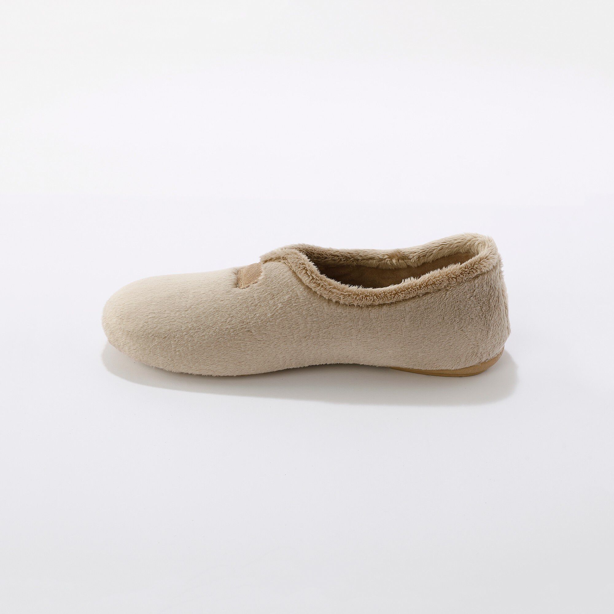 Chaussons moelleux en fausse fourrure