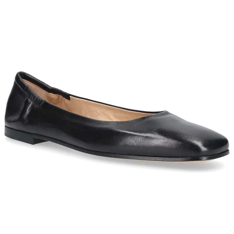 Pomme D`OR - Ballerinas 0890 Nappaleder - schwarz