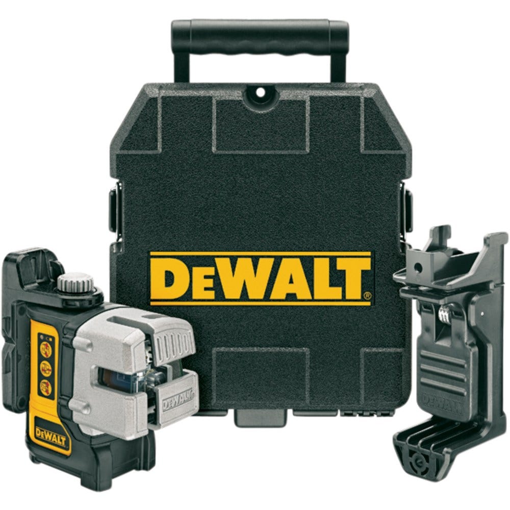 DEWALT Multi Line Laser Level Red Beam DW089K-XE