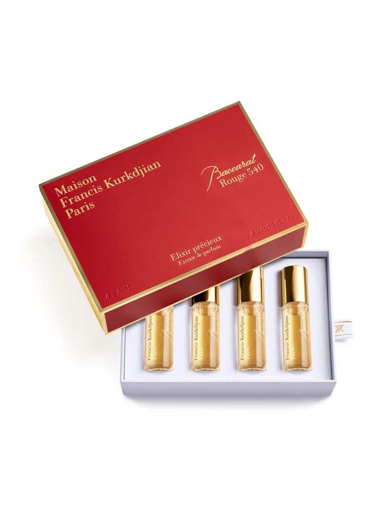 Maison Francis Kurkdjian Baccarat Rouge 540 Elixirs – limitowana edycja zestawu perfum w rozmiarze podróżnym