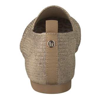 La Strada Slipper in gold