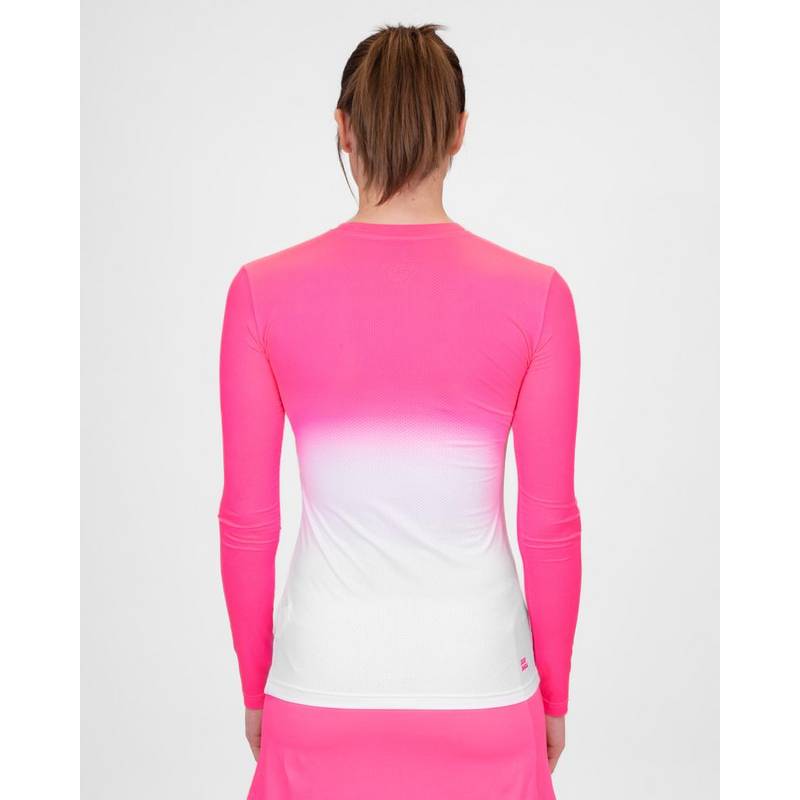 BIDI BADU Crew Gradiant Longsleeve Tennisshirt Damen