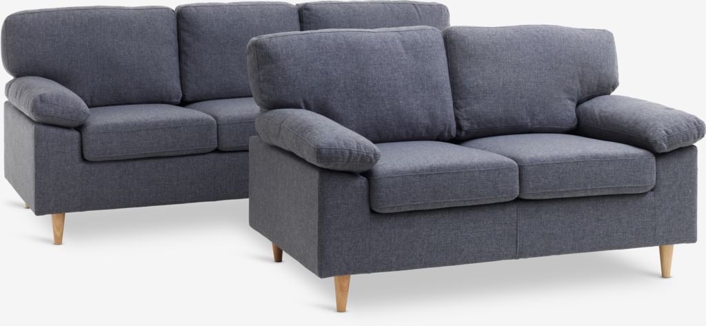GEDVED Grupa sof GEDVED 3 2-osobowa szara