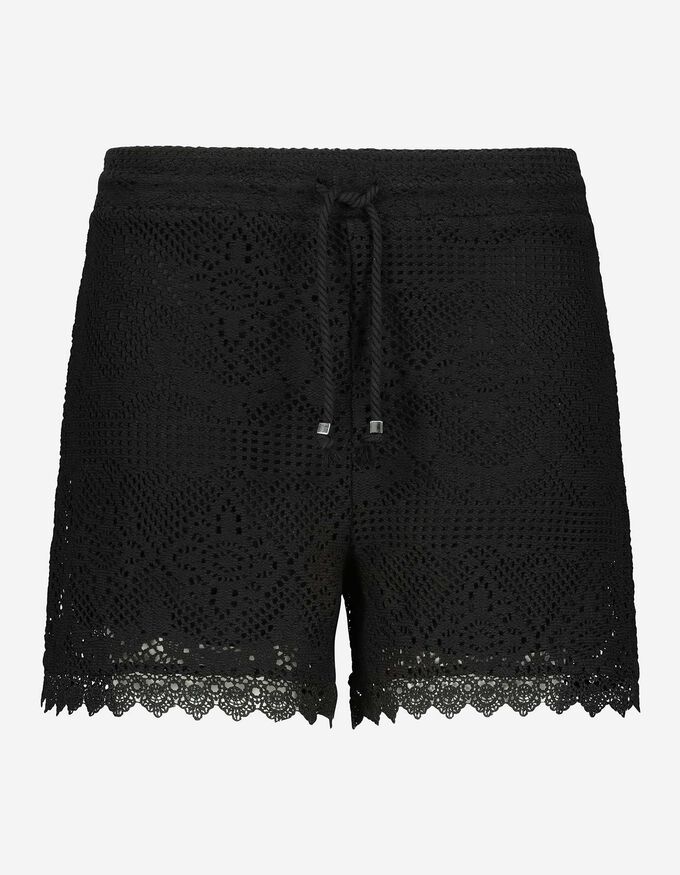 Damen Shorts - Häkelspitze