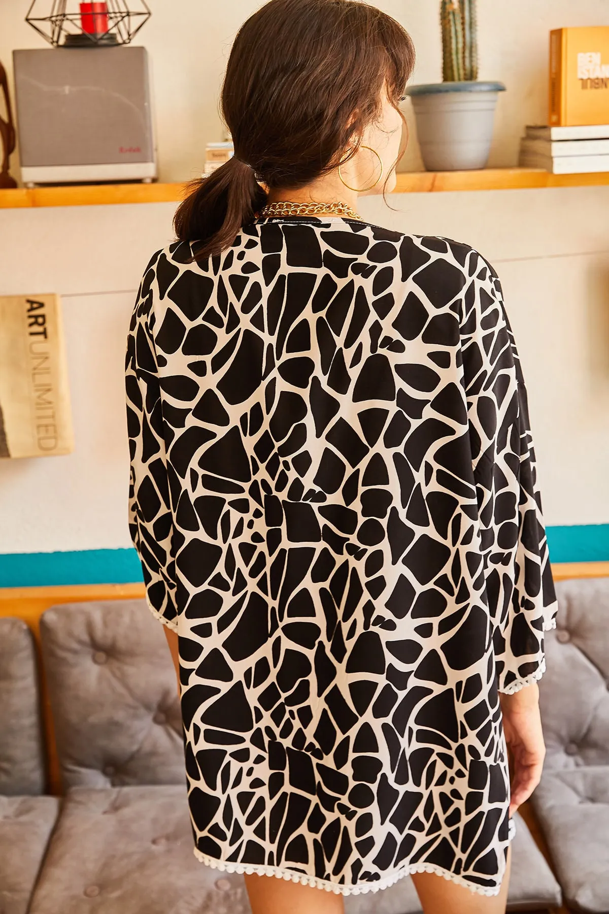 Olalook  Kimono & Kaftan - Mehrfarbig - Regular Fit
