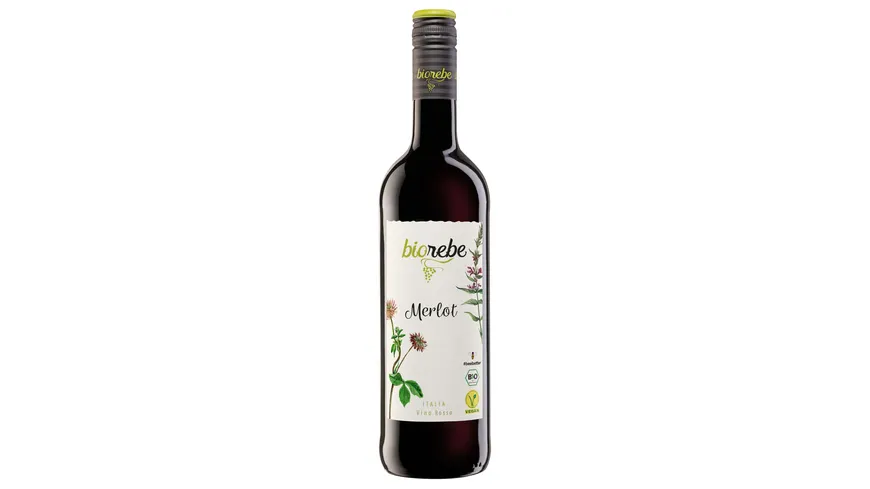 BioRebe Merlot Italien IGP, trocken Bio Vegan 0.75 l