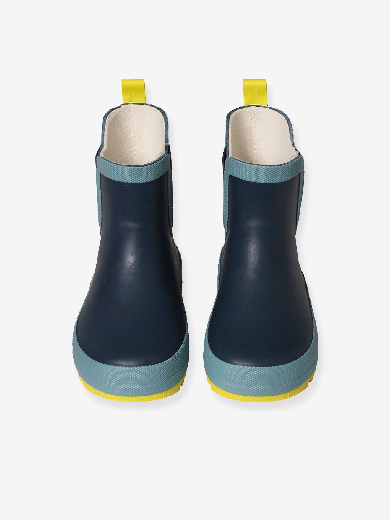 Vertbaudet Warme Kinder Gummistiefel - marine