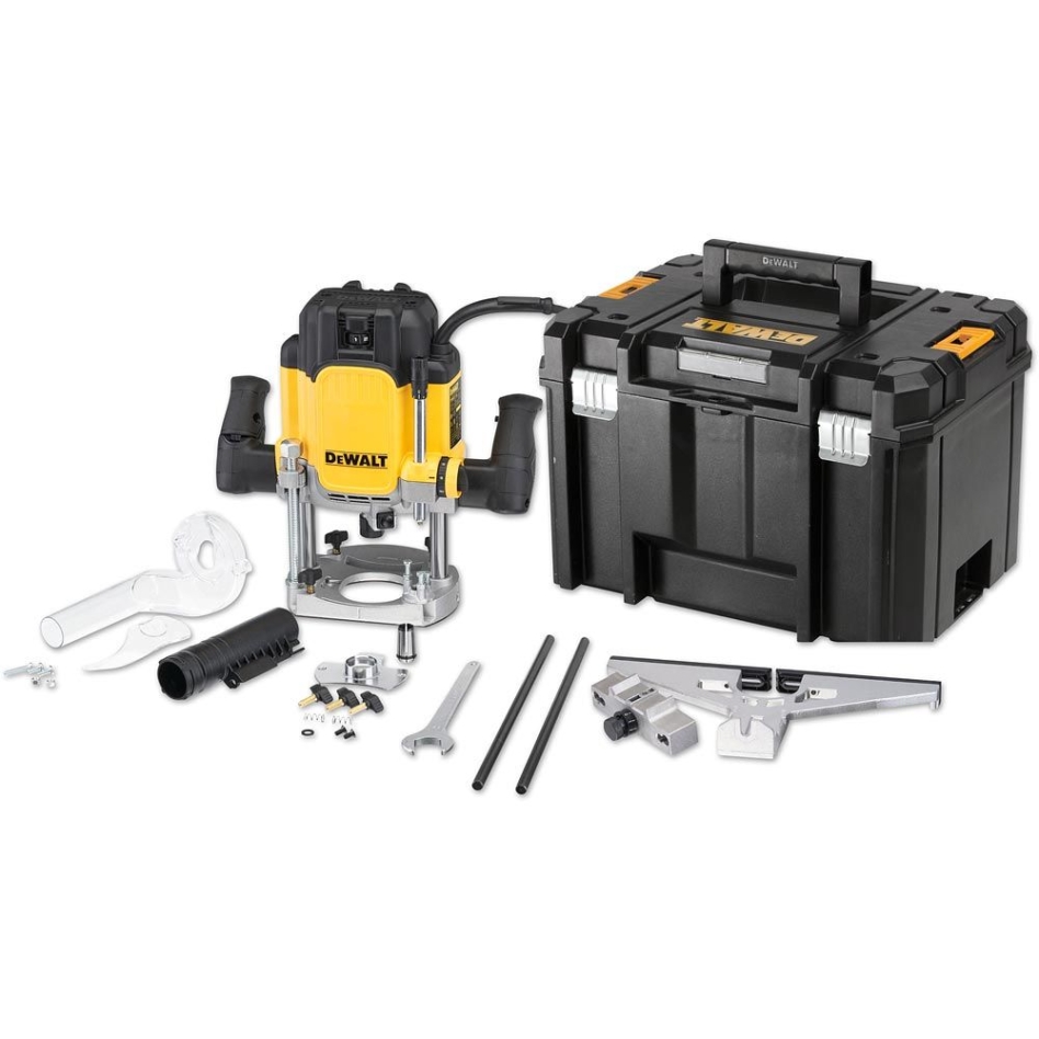 DeWalt DWE625KT-QS 2300 Watts Fräs + 5 års återförsäljargaranti!