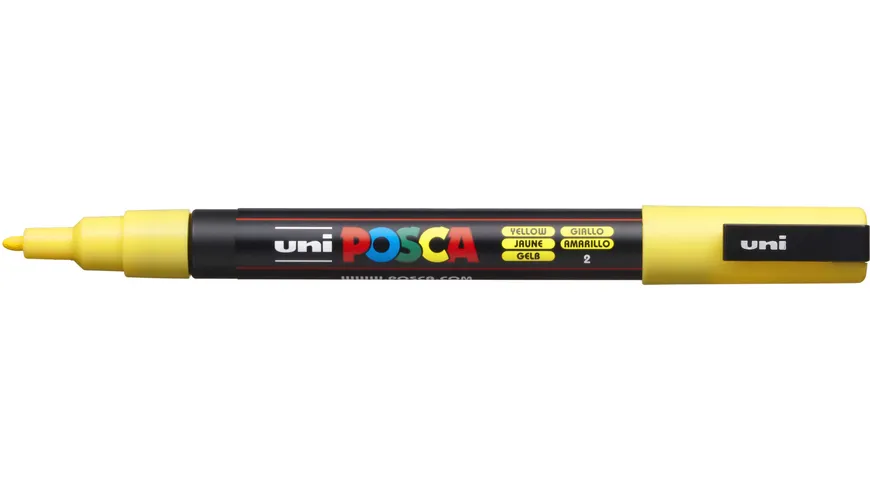 FABER-CASTELL  Marker UNI POSCA PC-3M gelb gelb