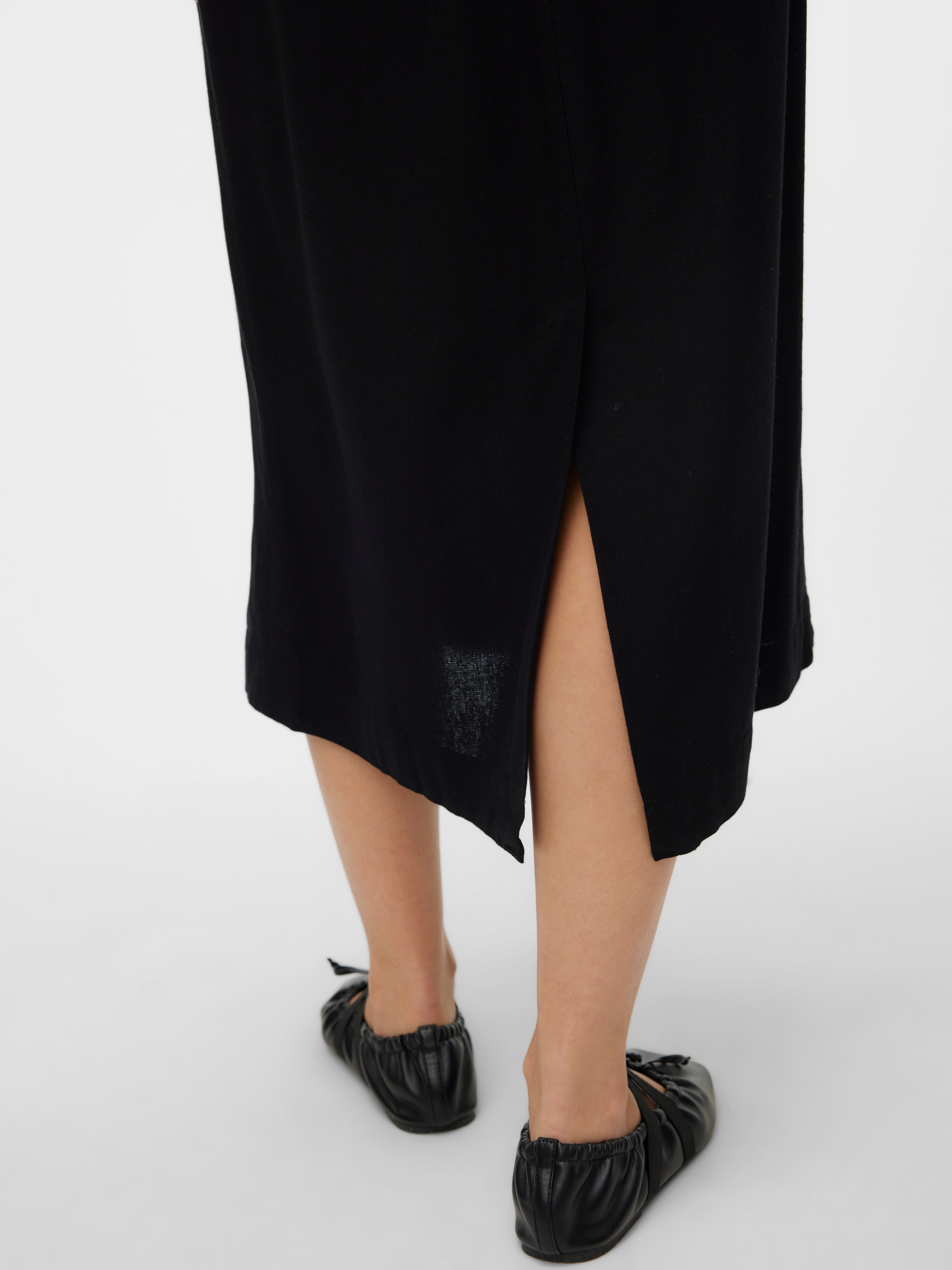 VMMYMILO Hohe Taille Langer Rock