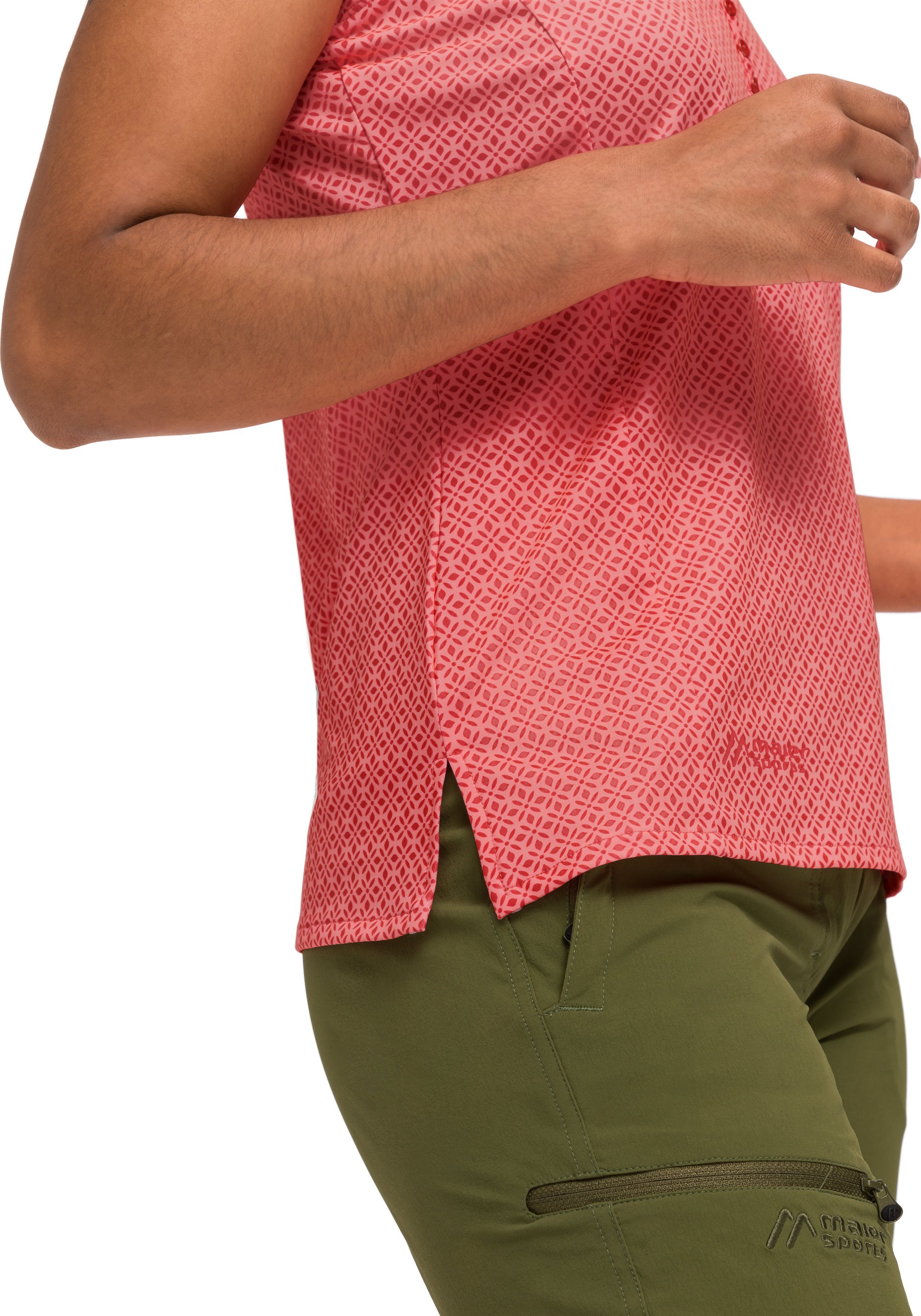 Maier Sports Funktionsshirt Pandy Top Sportliches Funktionstop für Reisen, Wandern und Freizeit