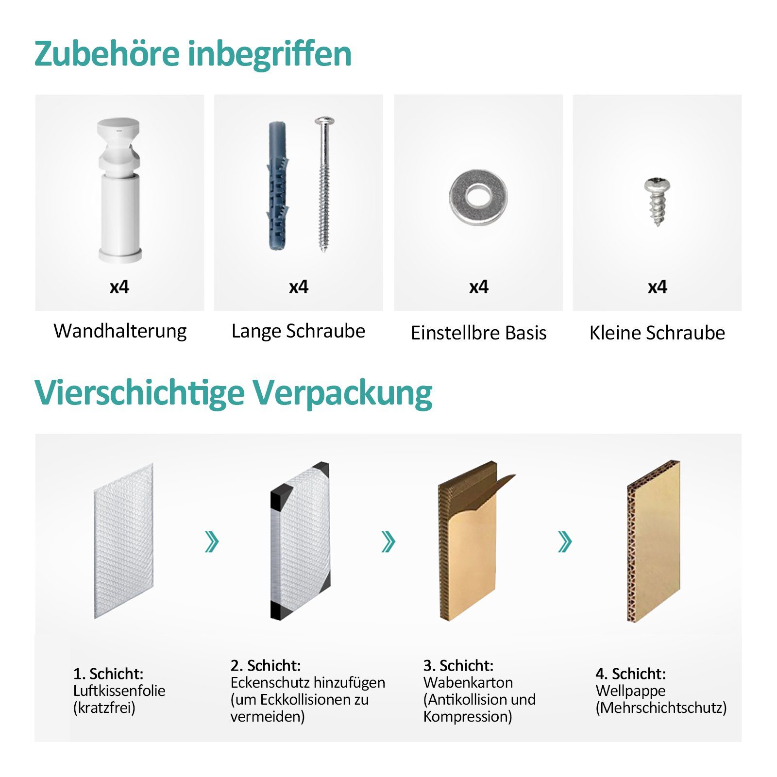 EMKE Elektrischer Badheizkörper EMKE Badheizkörper Elektrisch Handtuchwärmer mit Thermostat, Gebogen Handtuchtrockner mit Heizstab Weiß/Anthrazit