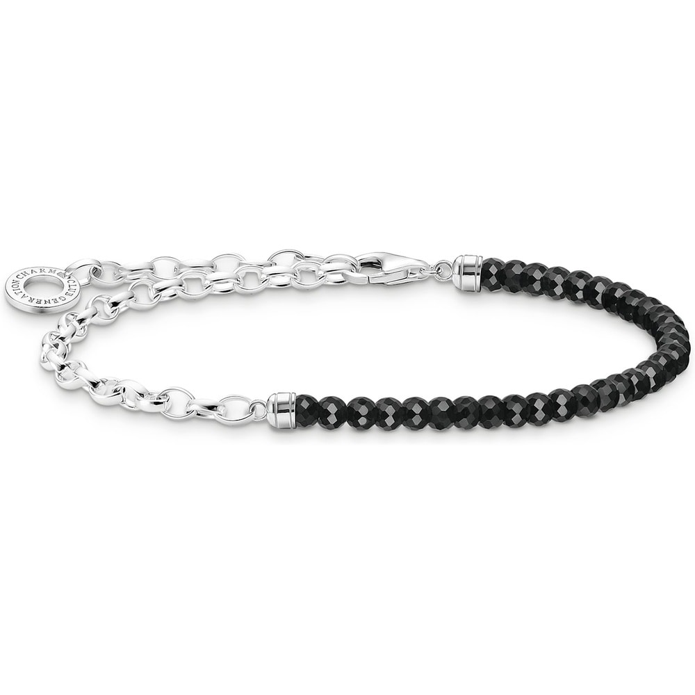 Thomas Sabo Bracelet 925 Argent noir Bracelet