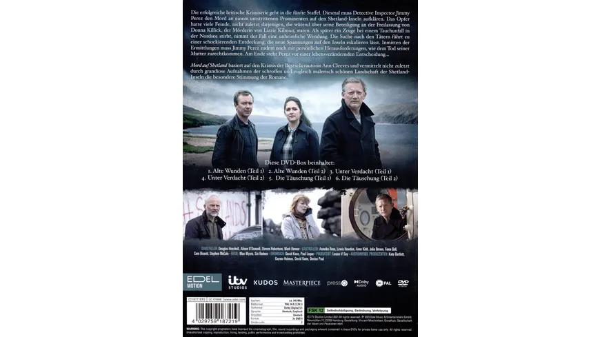 Mord auf Shetland - Staffel 5  [3 DVDs]