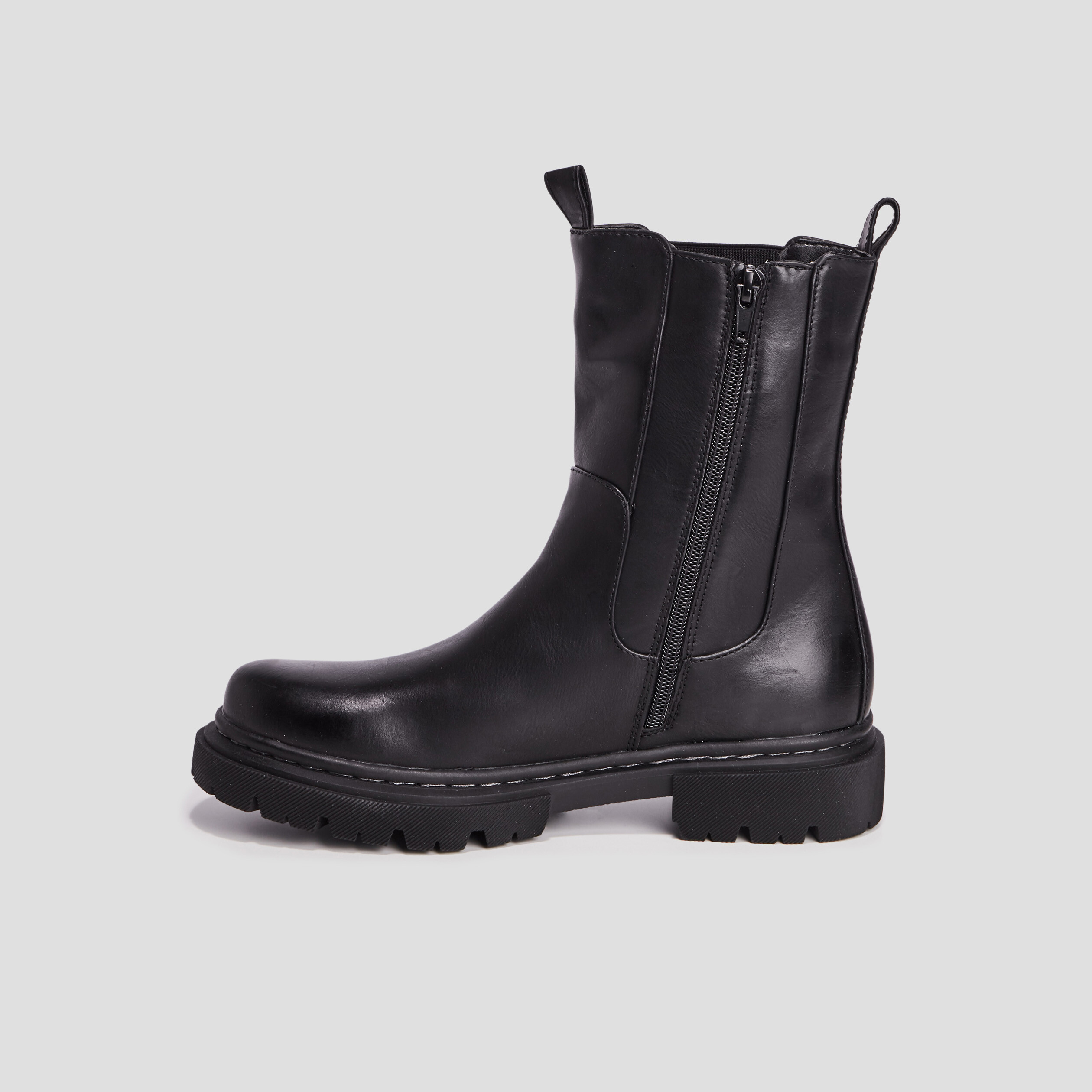 Bottines chelsea noir femme | La Halle