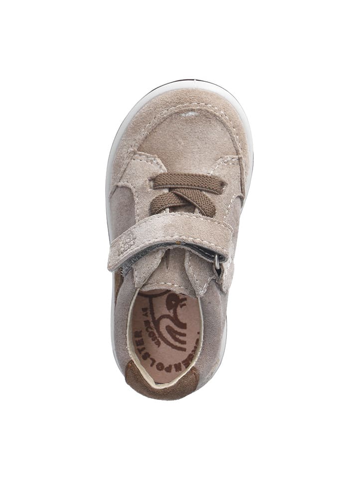 PEPINO Leder-Sneakers in Hellbraun günstig kaufen
