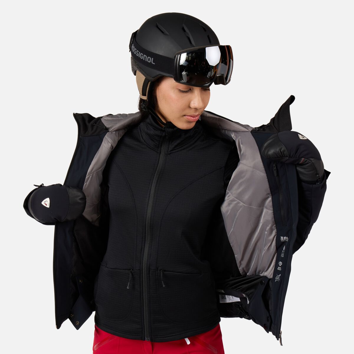Damensteppjacke Blackside