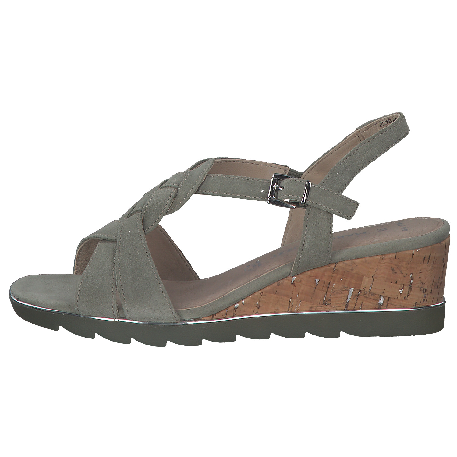 Marco Tozzi 28719, Keilsandaletten, Damen, moos
