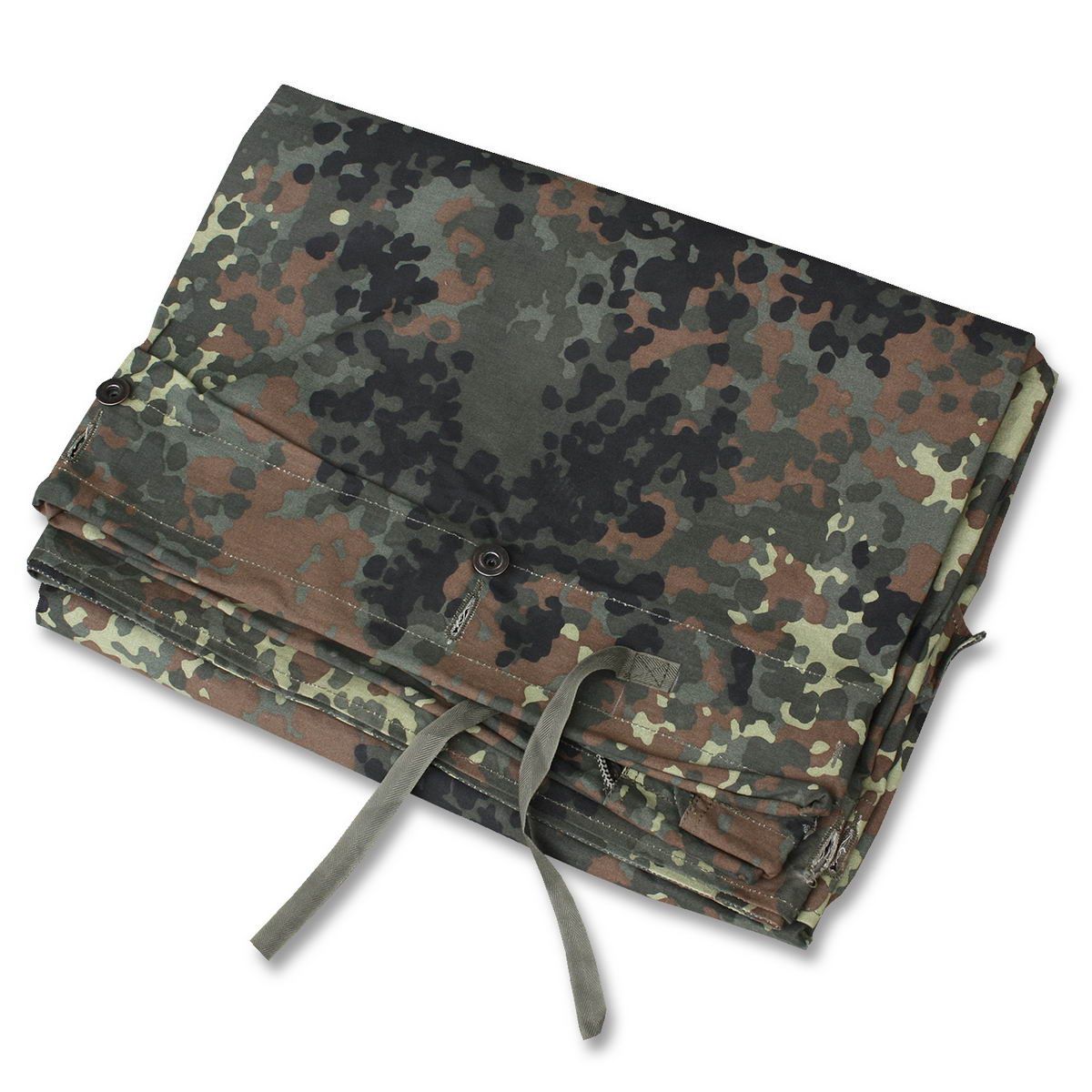 BW Zeltbahn Original gebraucht flecktarn