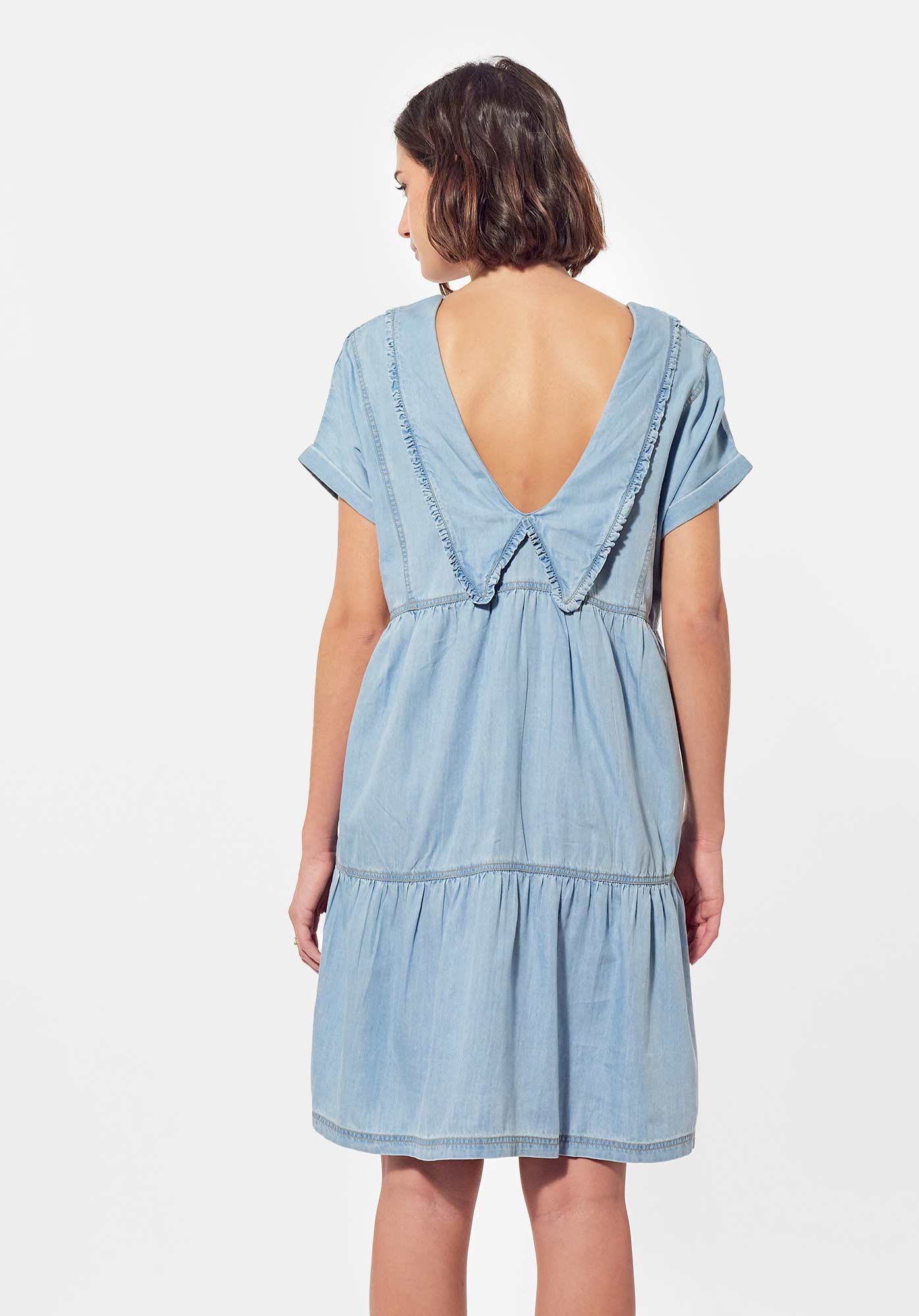 BYLAN  Robe effet denim Femme