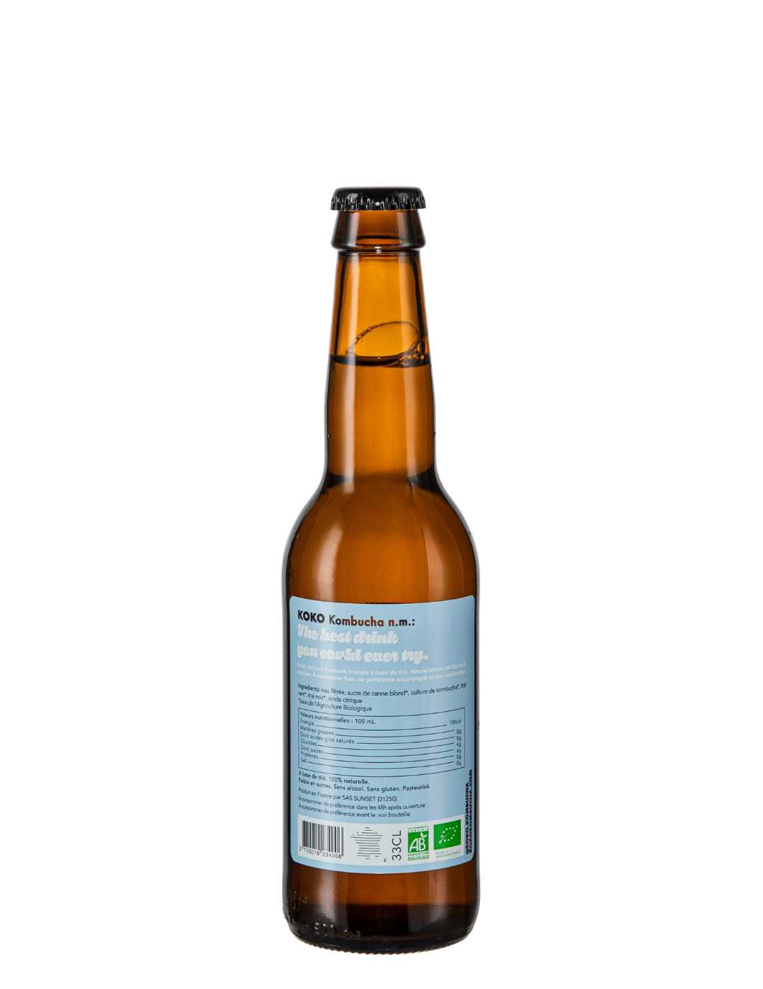 Koko Kombucha : Original - Gueule de joie 0° |  33 cl