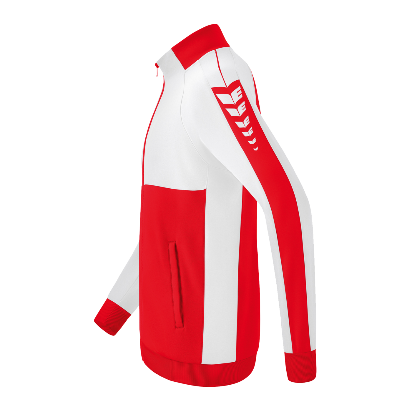 Erima Six Wings Trainingsjacke Kids Rot Weiss
