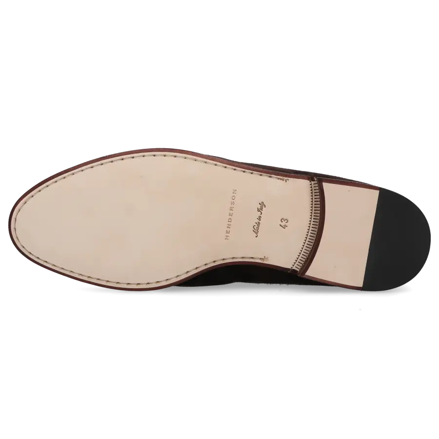 Henderson - Loafer 74400 Veloursleder - braun