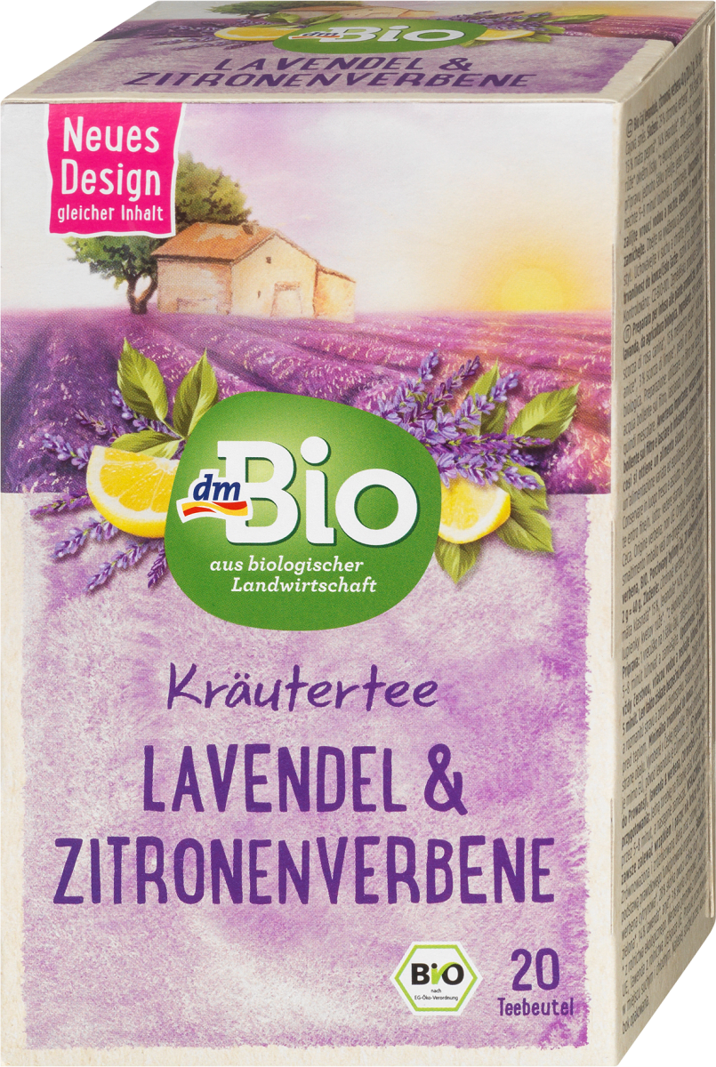 Kräuter-Tee, Lavendel & Verbenen (20 x 2 g), 40 g