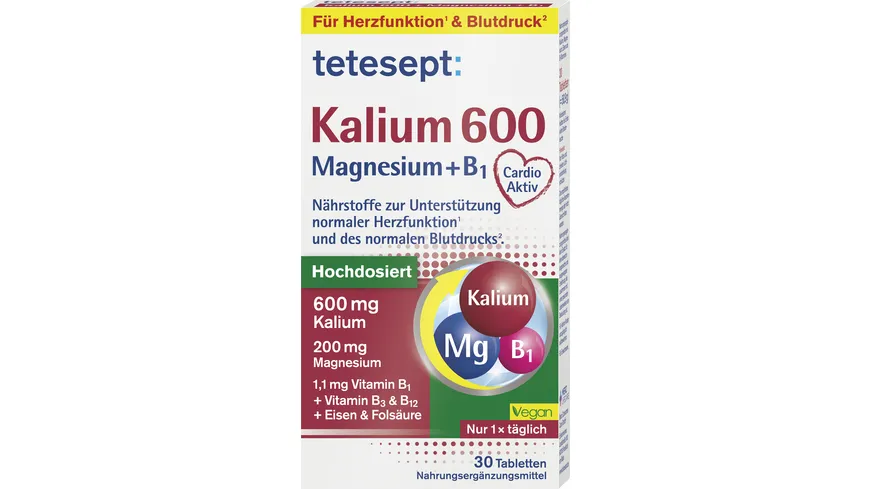 tetesept Kalium 600
