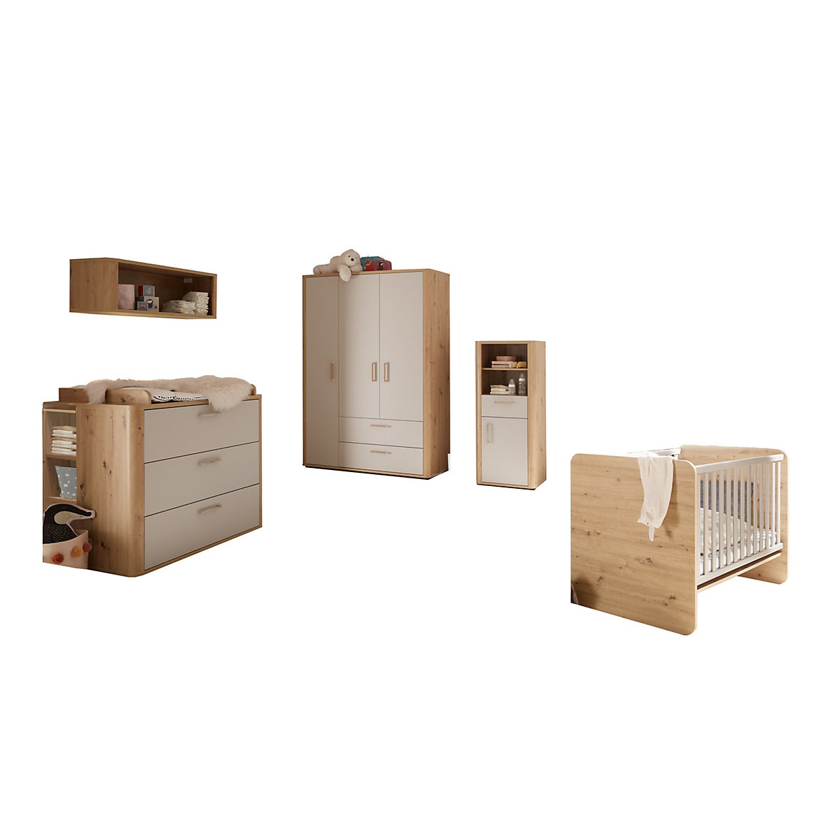 Babyzimmer Set Lilly Komplett