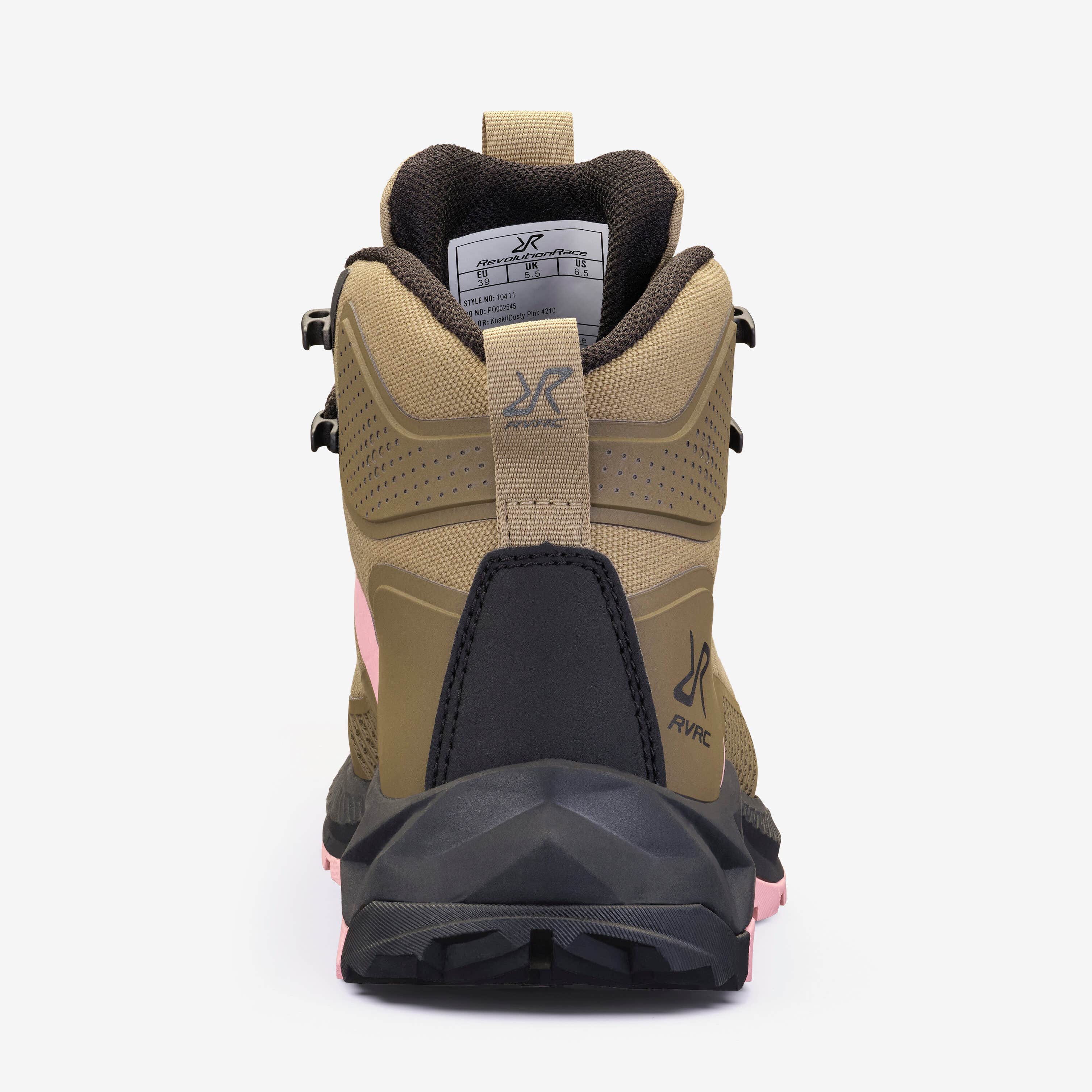 Phantom Trail Mid Waterproof Hiking Boots Femme Khaki/Dusty Pink