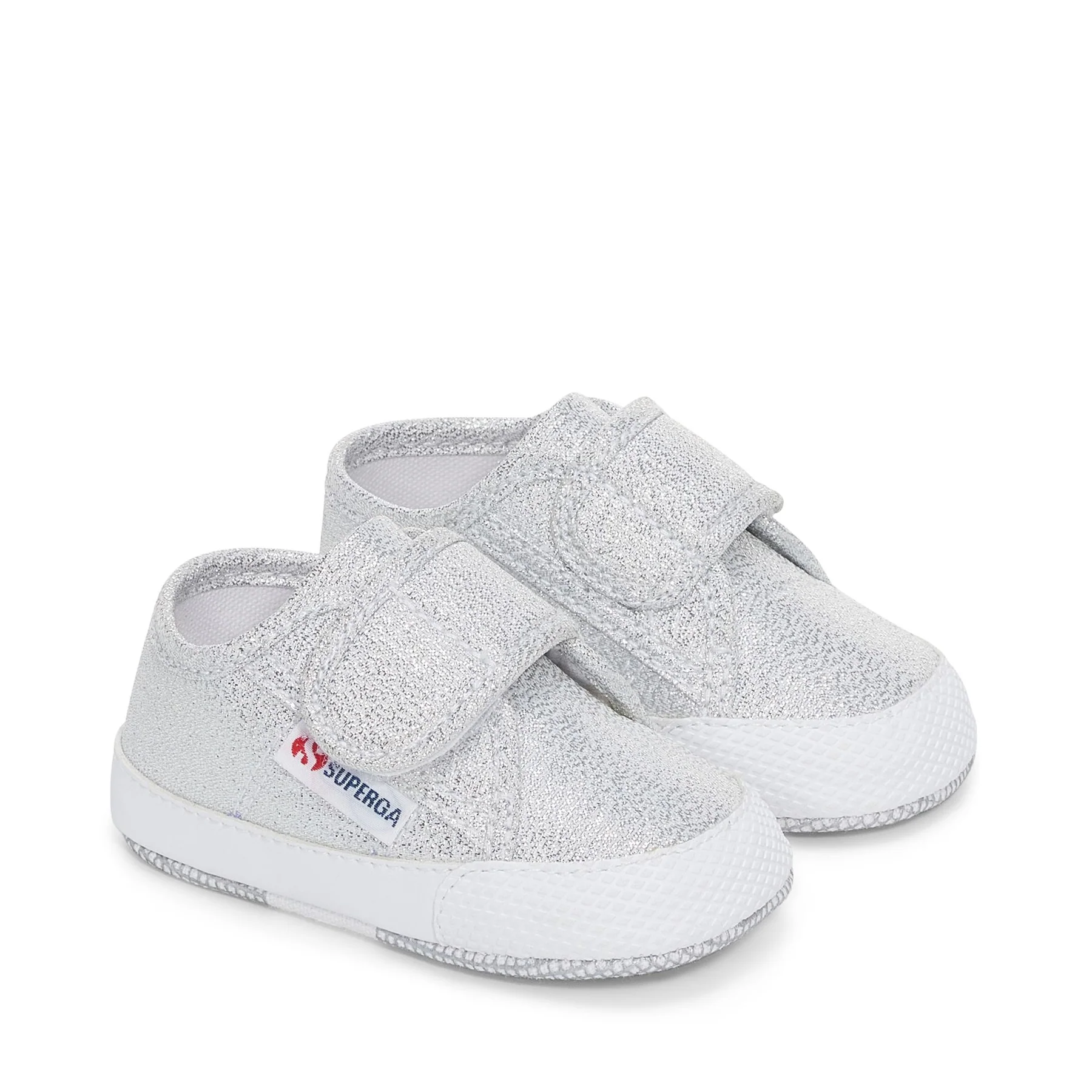 4006 BABY STRAP LAME-GREY SILVER