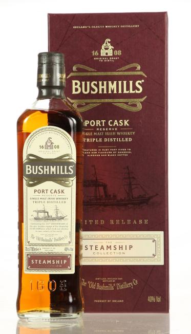 Bushmills Steamship Port Cask 0,7 l·40 % vol