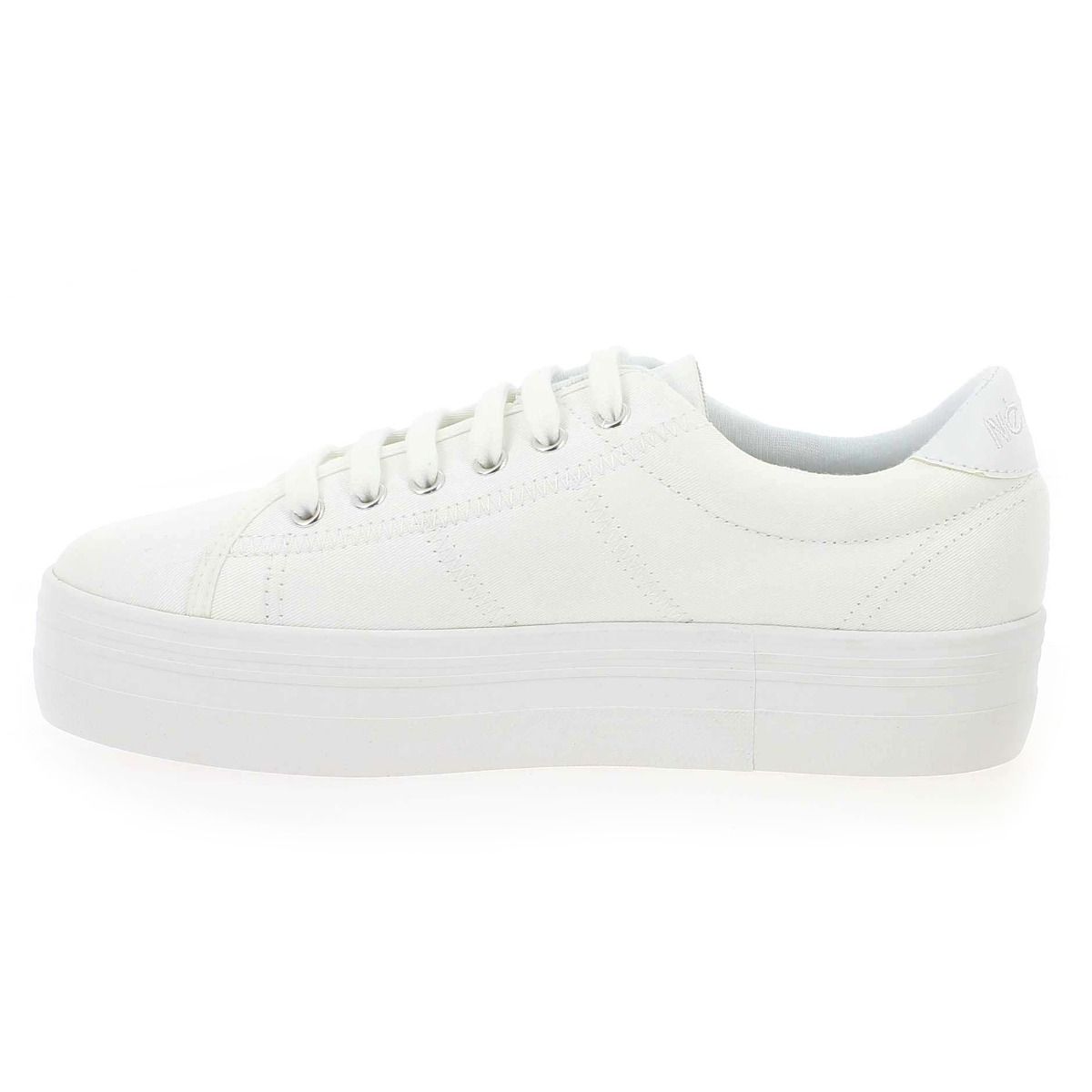 No Name  PLATO SNEAKER CANVAS - Blanc
