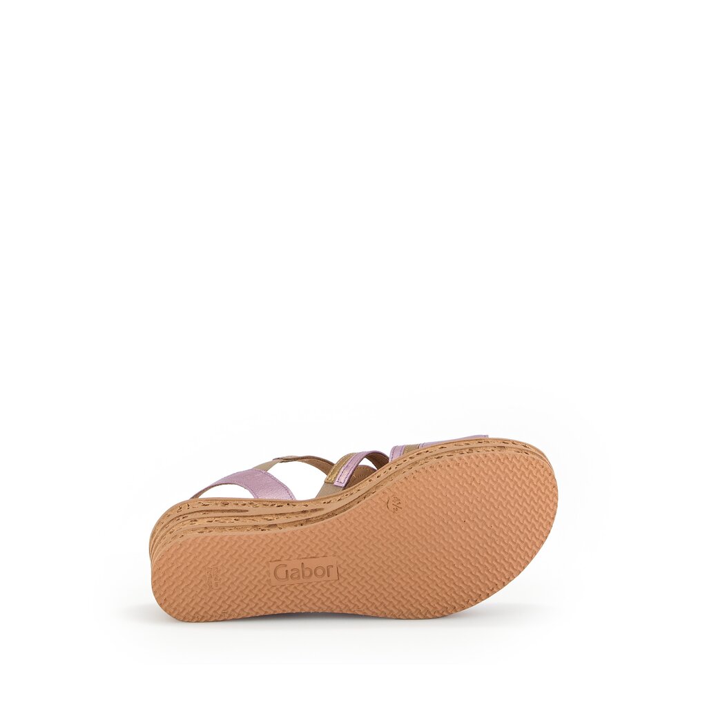 Gabor fashion Keilsandalette lila
