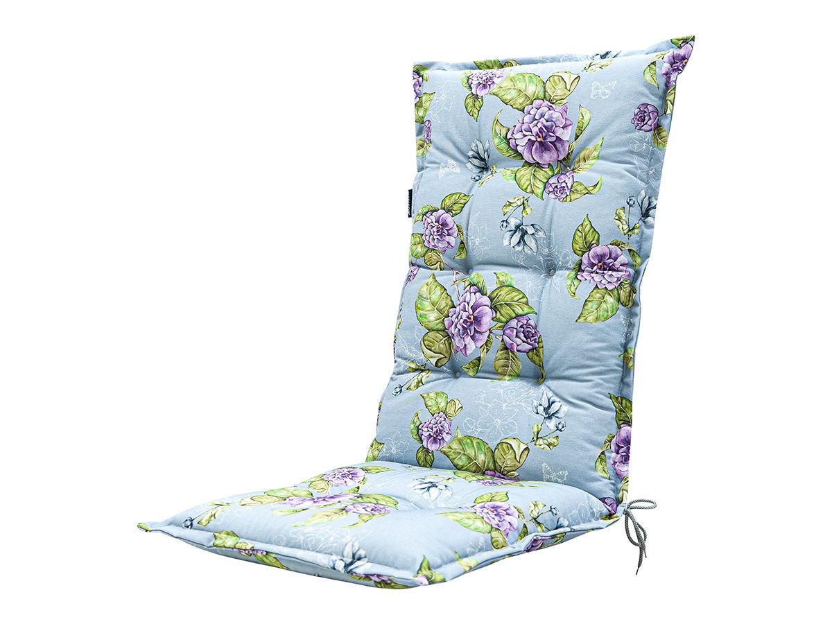 Madison Blossem Lilac 123x50 Gartenstuhlkissen mit hoher Rückenlehne