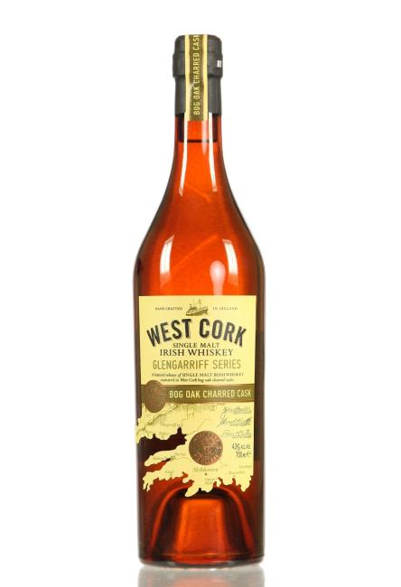 West Cork Bog Oak Charred Cask 0,7 l·43 % vol