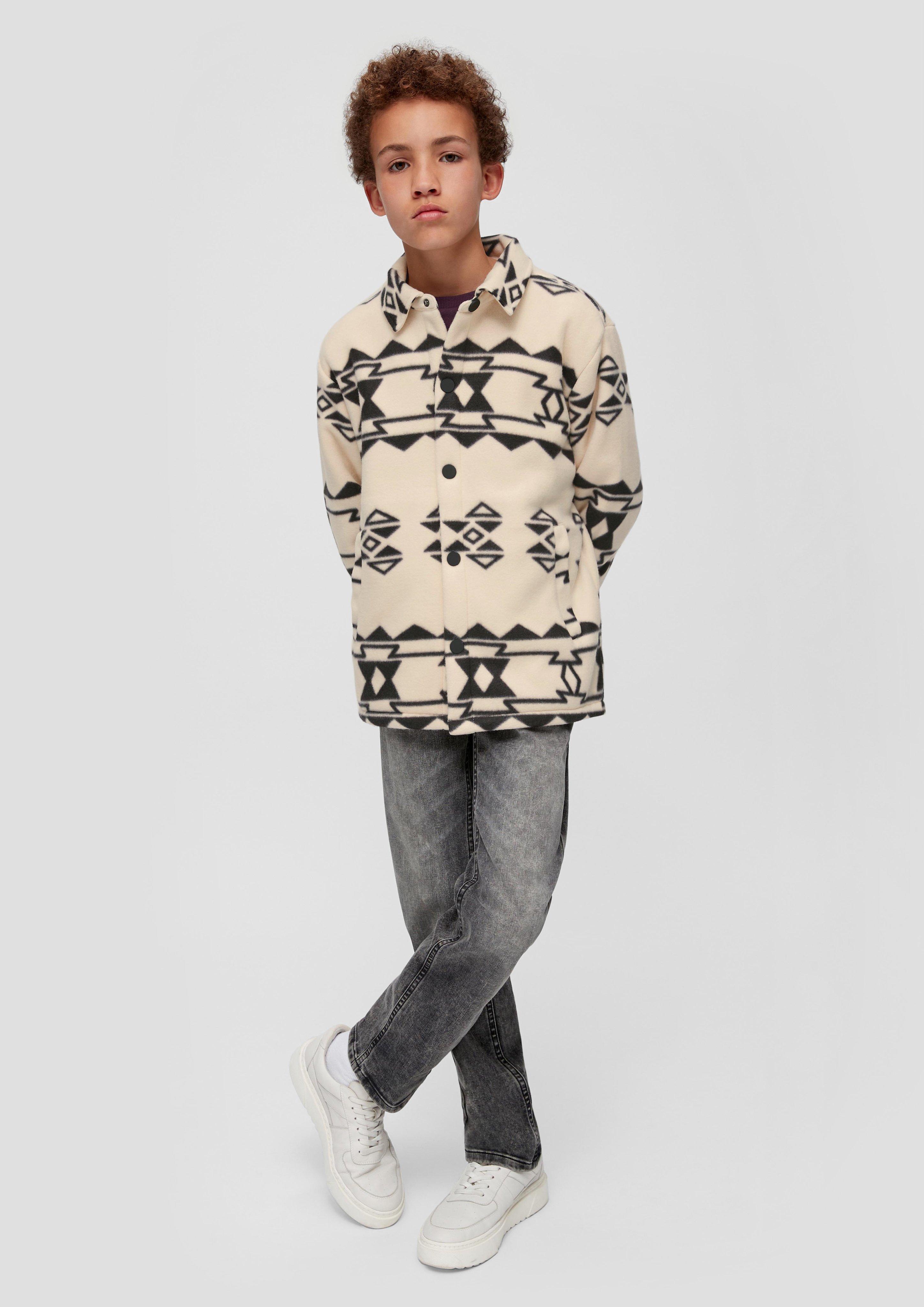 Overshirt mit Teddyfutter  2134092-81A1