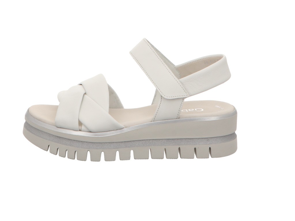 GABOR Klassische Sandalen weiss