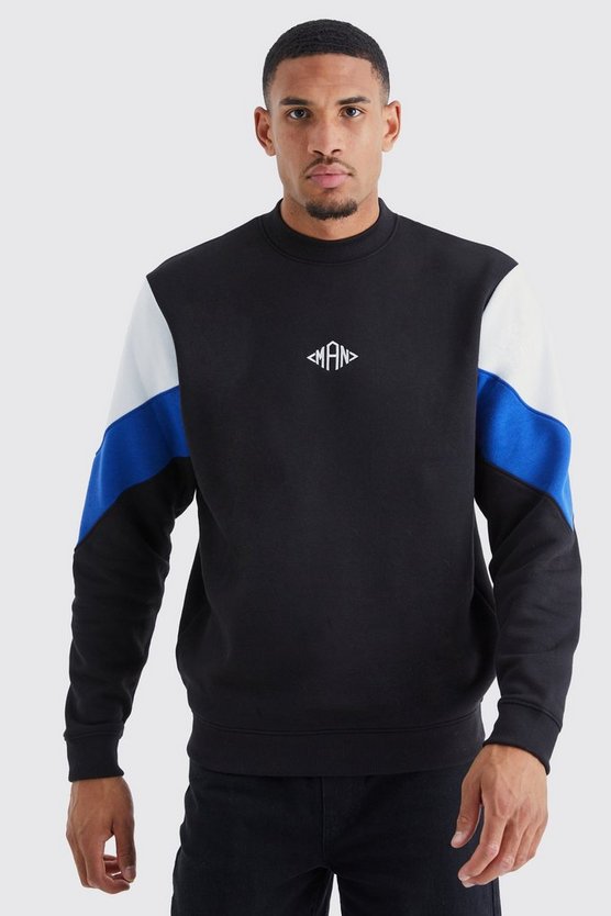 Tall Man Colorblock Sweatshirt